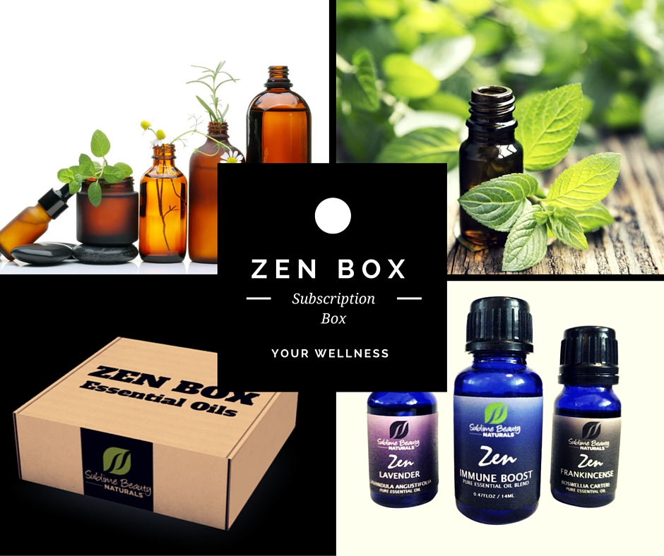 Essential Oil Subscription Box and Education, ZEN BOX, is Now Open for